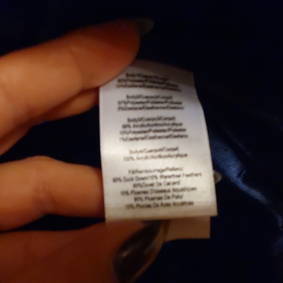 DKNY Navy Blue Premium Dwn Jacket Size Xl BNWOT - Picture 5 of 6